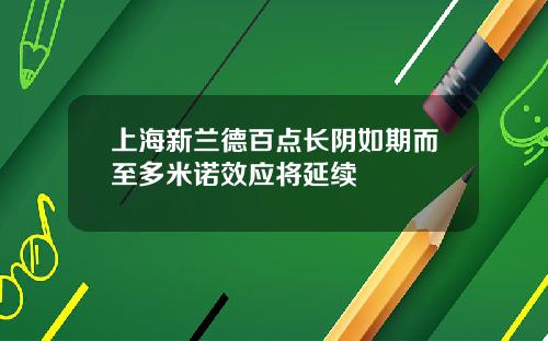 上海新兰德百点长阴如期而至多米诺效应将延续